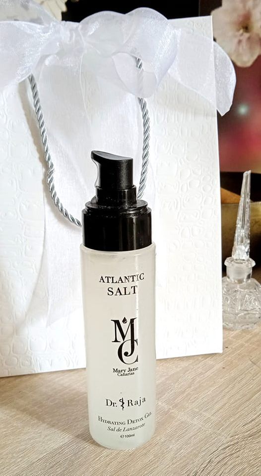 Atlantic Salt MJC - 100ml - Sea Salt Gel, Rosemary, and Bergamot, Detox for Body and Face